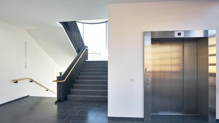 Hall et palier d'ascenseur