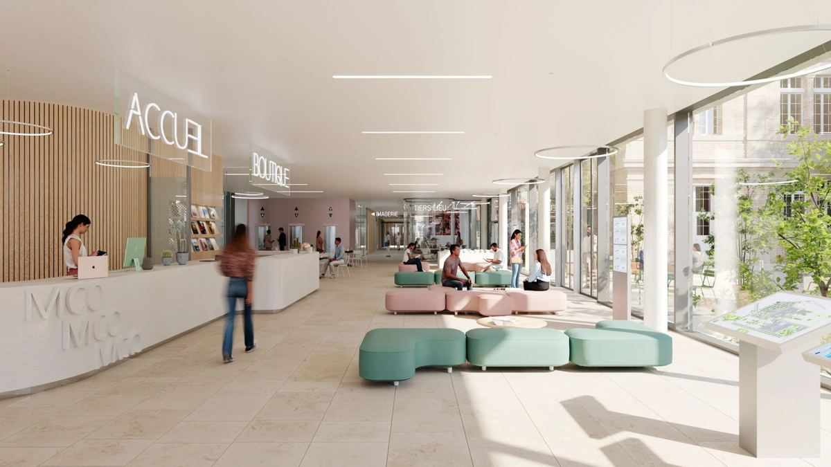 Visuel du projet de l'hôpital CASH