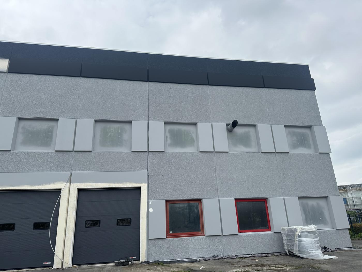 Pignon après mise en peinture